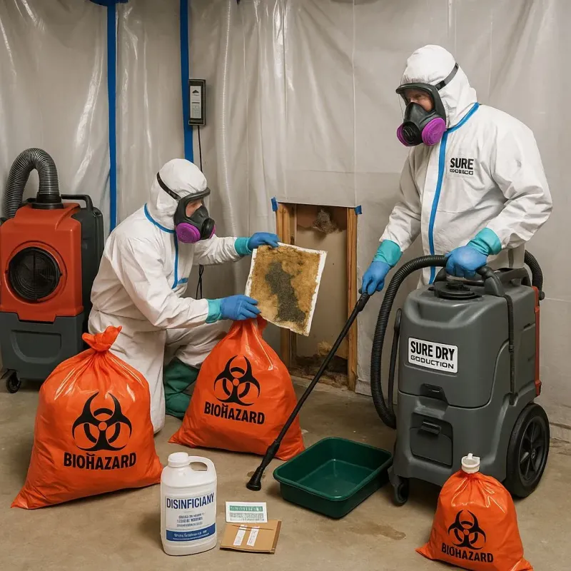 Contaminated Water Handling Protocols process in Dixmoor, IL