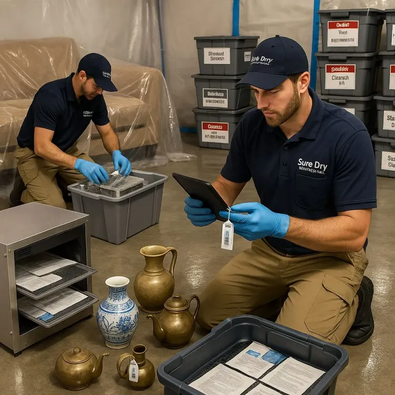 Content Protection and Restoration process in Dixmoor, IL