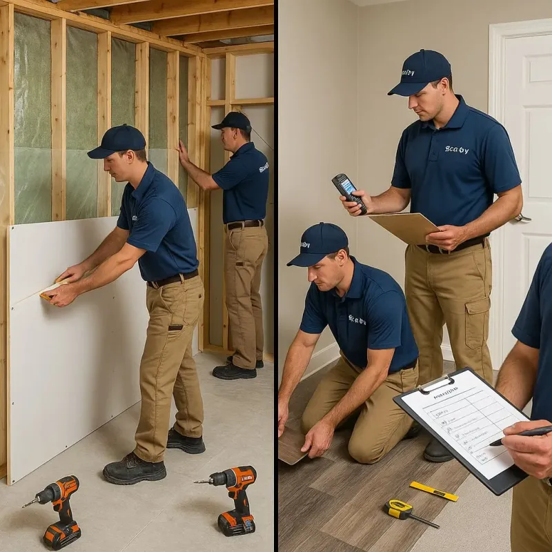 Repairs and Reconstruction process in Dixmoor, IL